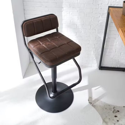 Modern Wood / Metal 250 Lbs Capacity Bar Stool