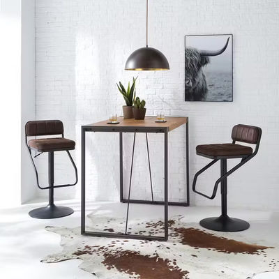 Modern Wood / Metal 250 Lbs Capacity Bar Stool