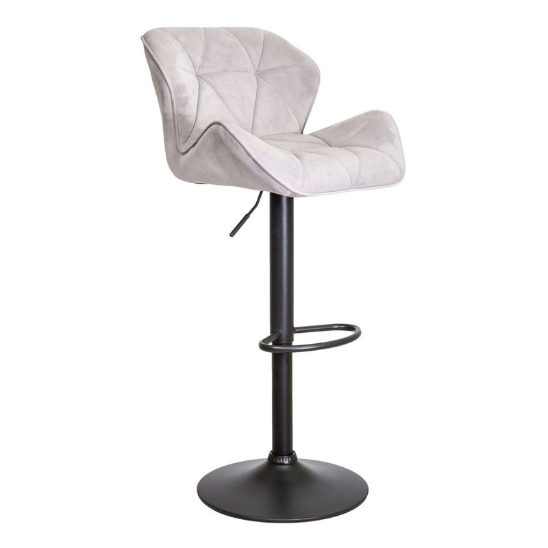 Footrest Modern Minimalist Black Wood Metal Bar Stools Customization